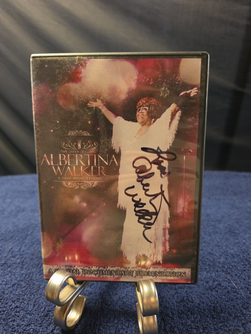 Albertina Walker Signed DVD Queen of Gospel Autographed Documentary Music Rare